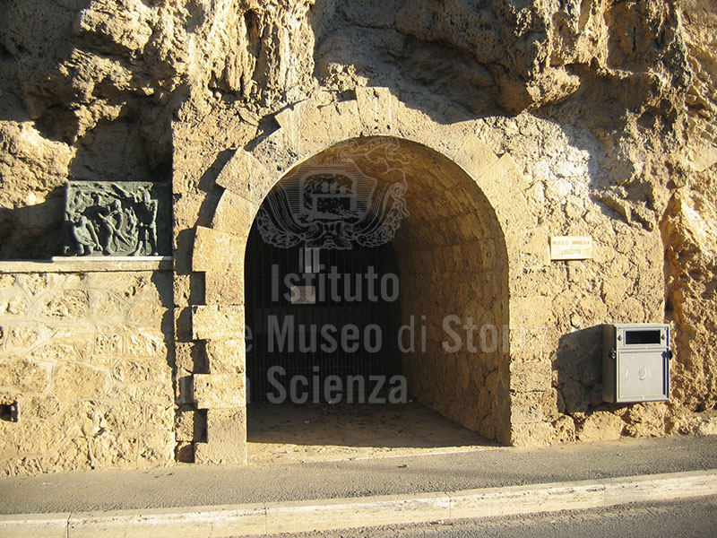 Ingresso del Museo della Miniera, Massa Marittima.