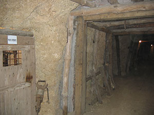 Tunnel of the Mining Museum, Massa Marittima.