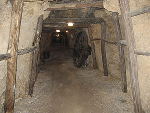 Tunnel of the Mining Museum, Massa Marittima.