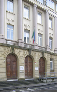 Seat of the  Technical and Commercial Institute "Amerigo Vespucci - Piero Calamadrei", Leghorn.