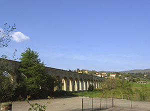 Arches of the Arezzo Aqueduct.