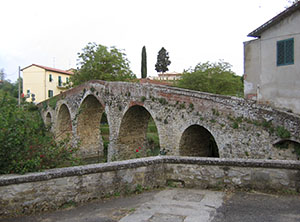 Bridge over the Ambra Stream, Bucine.
