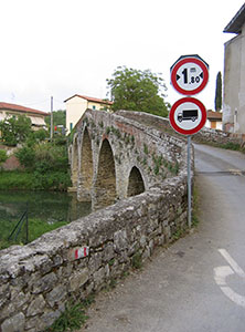 Bridge over the Ambra Stream, Bucine.