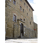 Esterno della Biblioteca Comunale di Castiglion Fiorentino.
