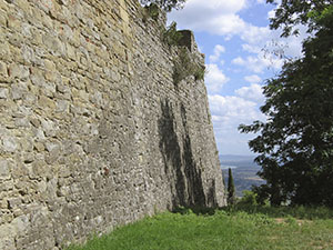 Esterno della Fortezza del Girifalco, Cortona.