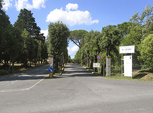 Entrance gate to the Istituto Tecnico Agrario Statale "Angelo Vegni", Cortona.