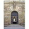 Entrance portal to Palazzo di Monte, Monte San Savino.