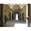Courtyard of the Palazzo di Monte, Monte San Savino.