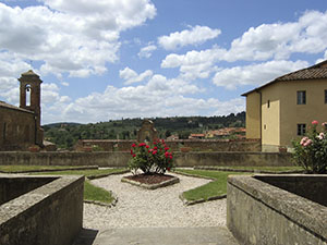 Garden of Palazzo di Monte, Monte San Savino.