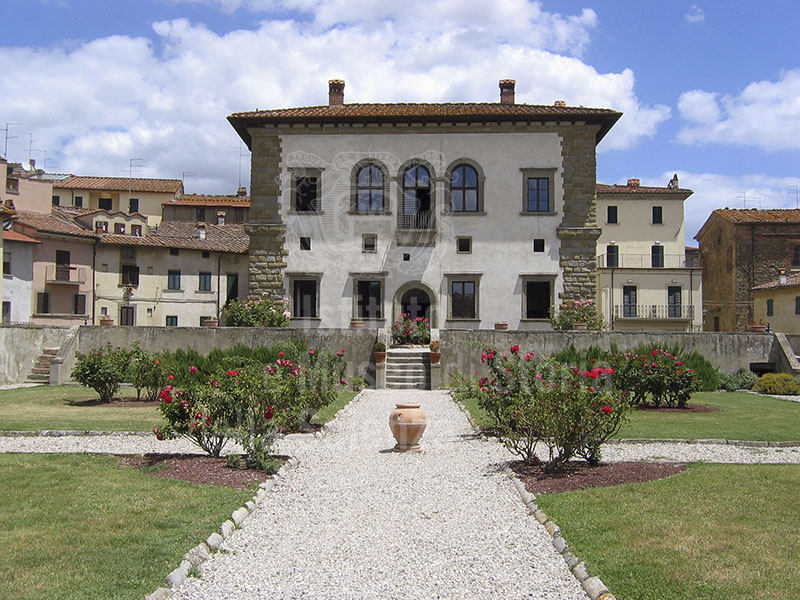 Giardino del Palazzo di Monte, Monte San Savino.