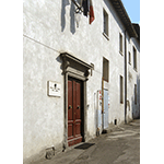 Entrance to the Scuola Media "Luca Pacioli", Sansepolcro.