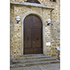 Entrance portal to Villa Pitiana, Reggello.