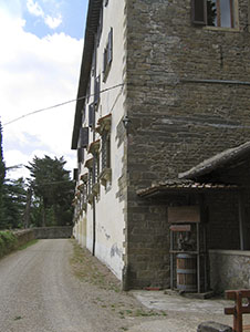 Esterno della Villa Pitiana, Reggello.