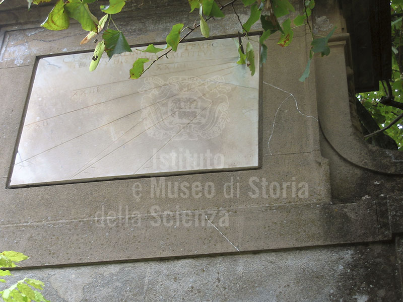 Sundial on the Villa il Casale, Sesto Fiorentino.