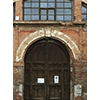 Entrance portal to the Medici Shipyards, Pisa.