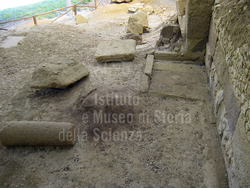 Archaeological excavation in the Etruscan-Roman Thermal Baths of Sasso Pisano, Castelnuovo di Val di Cecina.