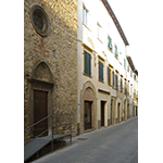 Esterno della casa di Paolo Mascagni, Pomarance.