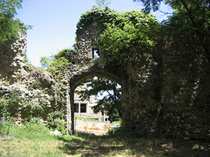 Ruins at Bagni di Petriolo, Monticiano.
