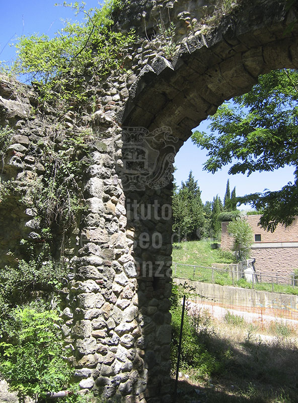 Ruins at Bagni di Petriolo, Monticiano.