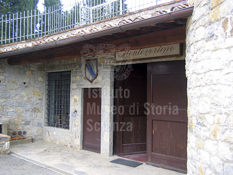 Entrance to the  Piccolo Museo del Chianti a Montevertine, Radda in Chianti.