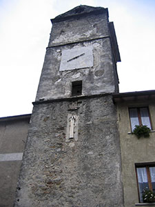 Exterior of the Medici Tower Stazzema.