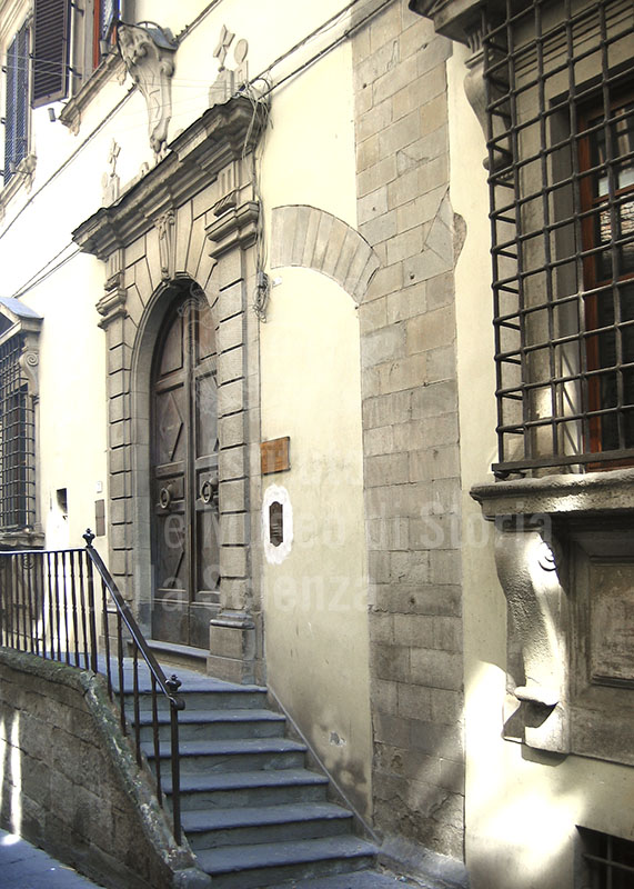 Exterior of the Museo del ricamo, Pistoia.