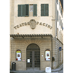 Entrance to the Teatro Pacini, Pescia.