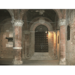 Cortile del Palazzo dei Rinnovati, Siena.