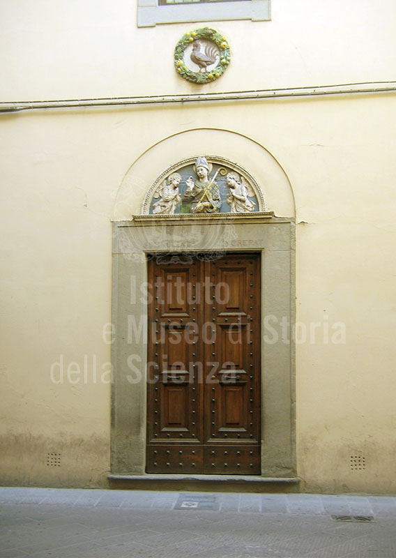 Entrance to the Oratorio di San Ludovico, Prato.