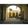Courtyard of the Misericordia e Dolce Hospital, Prato.