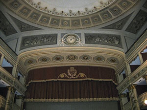 Interno del Teatro Metastasio, Prato.