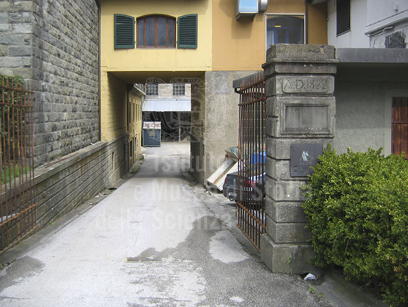 Entrance to the Cini Paper Mill, Piteglio.