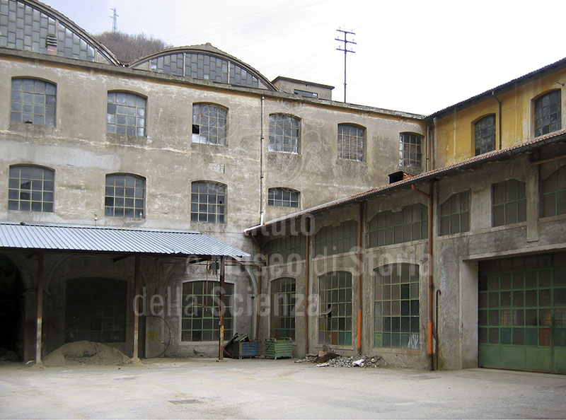 Courtyard of the Cini Paper Mill, Piteglio.