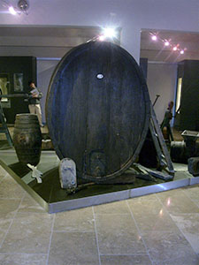 Wine vat, Museum of Grapes and Wine, "I Lecci" Wine Culture Centre, Montespertoli.