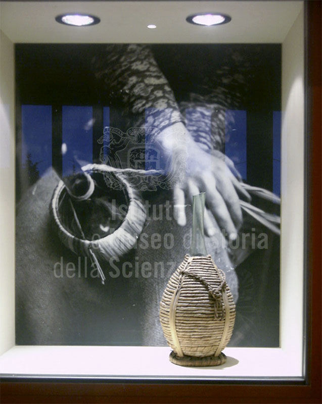 Flask made by working cord, Phyloxera, Museum of Grapes and Wine, "I Lecci" Wine Culture Centre, Montespertoli.