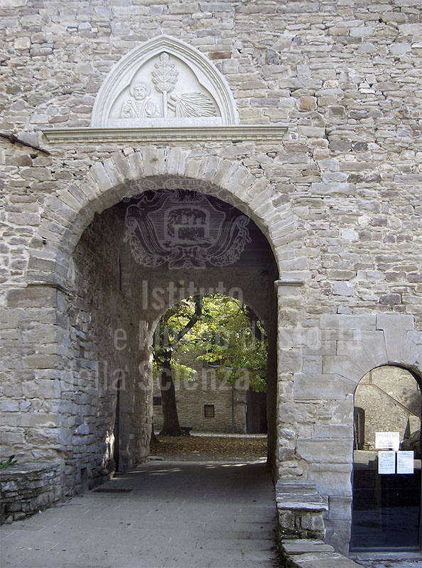 Entrance to the Moscheta Abbey, Loc. Moscheta di Firenzuola.