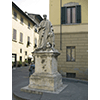 Statua di Vittorio Fossombroni in piazza San Francesco, Arezzo.