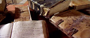 Alcuni documenti antichi conservati nell'Archivio di Stato a Palazzo Datini, Prato.