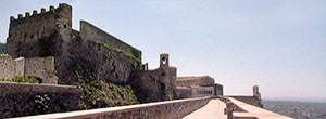 View of Malaspina Castle, Massa.