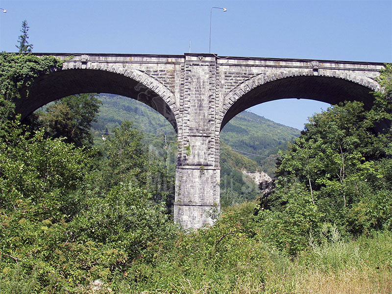 Ponte di Leonardo Ximenes sul torrente Sestaione, Casotti Ponte Sestaione, Cutigliano.