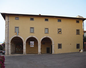 Osteria del Pellegrino, sede del Museo della Citt e del Territorio e della Biblioteca Comunale, Monsummano Terme.