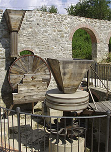 Sistema idraulico del Giardino Didattico del Ferro (Ecomuseo della Montagna Pistoiese), Pontepetri, San Marcello Pistoiese.
