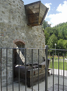 Maglio del Giardino Didattico del Ferro (Ecomuseo della Montagna Pistoiese), Pontepetri, San Marcello Pistoiese.