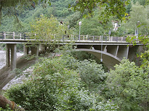 Bridge on the Lima, locality of La Lima, Piteglio.