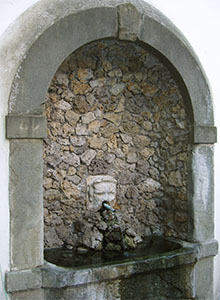 Thermal spring at the "Jean Verraud" thermal baths,  Bagni di Lucca.
