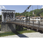 Chain Bridge (Lorenzo Nottolini), Fornoli, Bagni di Lucca.