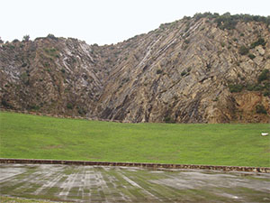 Ex northeast quarry amphitheatre, San Giuliano Terme.