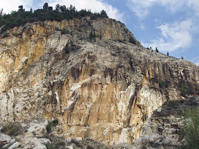 Quarry at San Giuliano Terme.