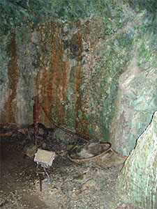 Ricostruzione di una miniera, Piccola Miniera, Porto Azzurro.
