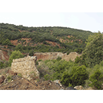 Iron mine of Rialbano between Cavo and Rio Marina.